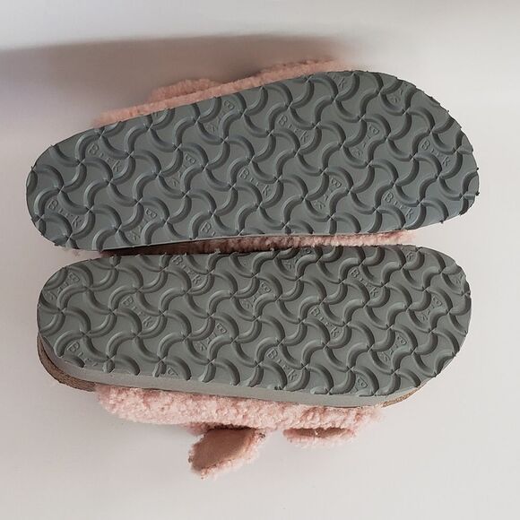 NWT Birkenstock Papillio Big Buckle Teddy Crystal Rose - Picture 10 of 15